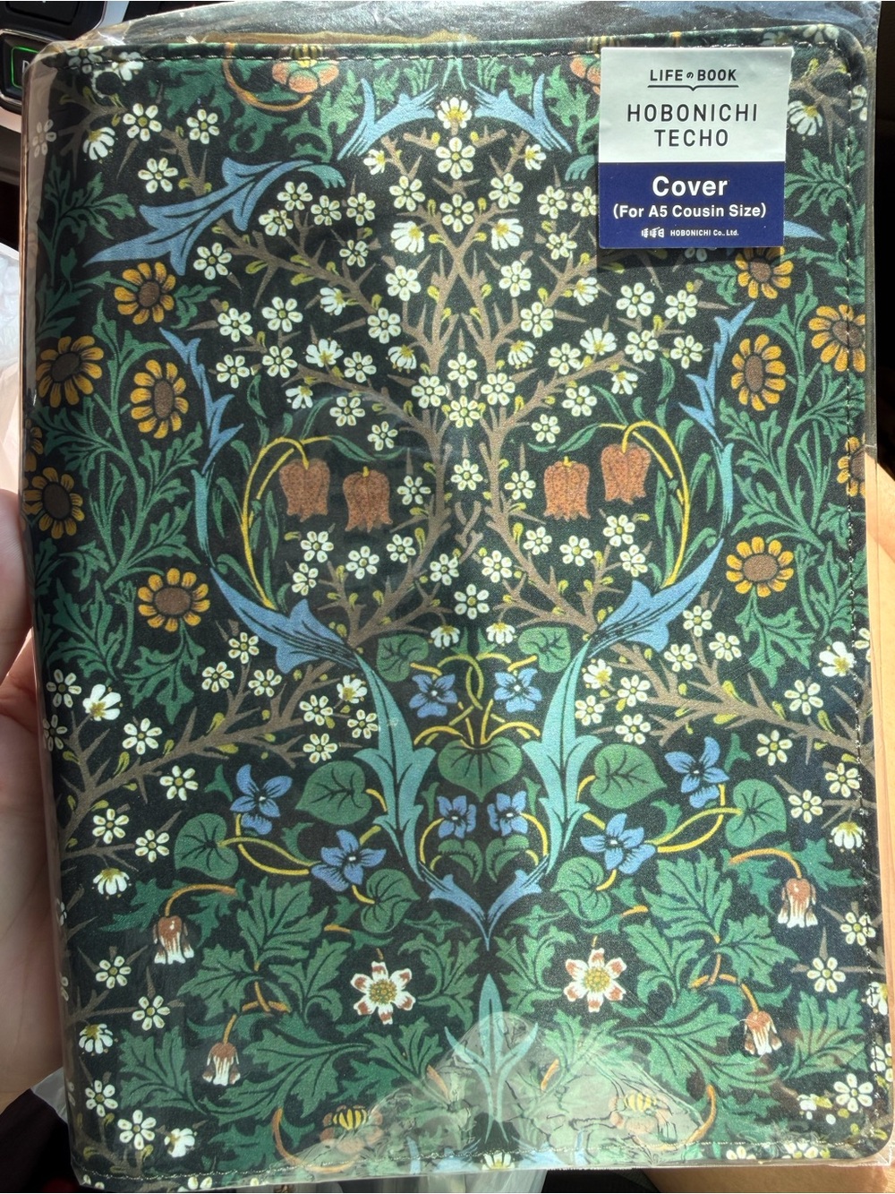 Hobonichi A5 V&A Blackthorn Cover only